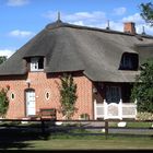 Reetgedecktes Haus