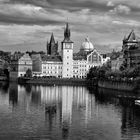 Refections on the River Vitava, Prague