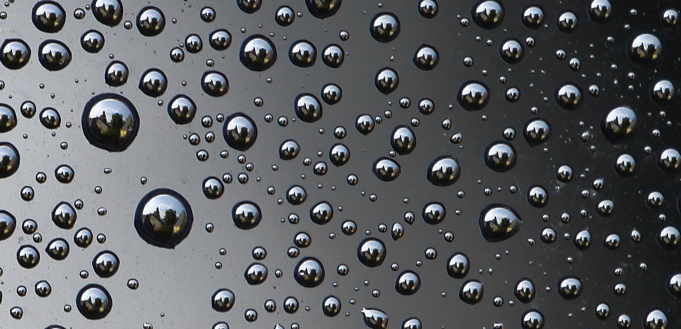 Reflection in Raindrops