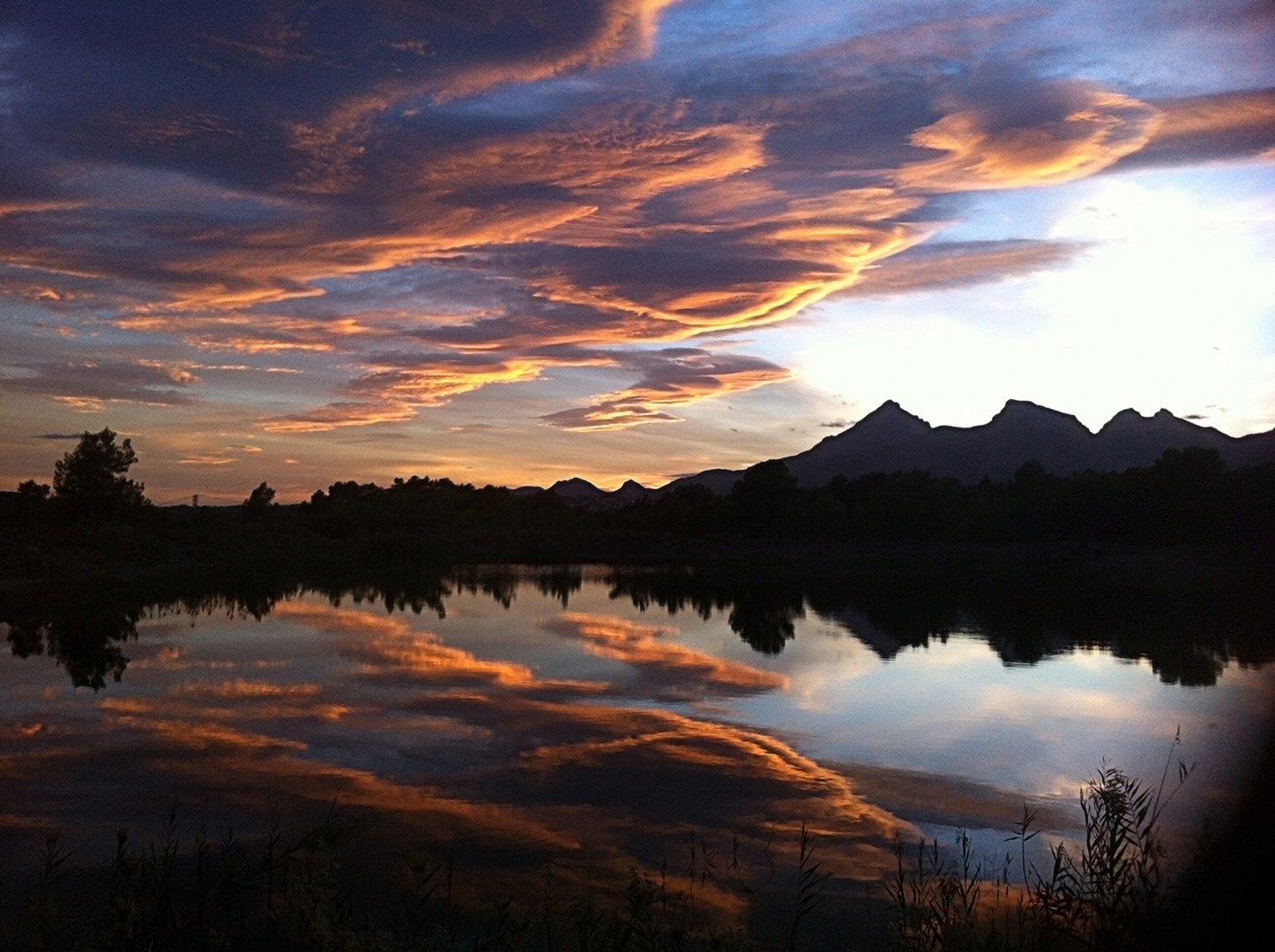 "Reflection in the Lake"