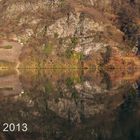 Reflection on the river