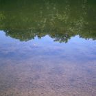 Reflection on the water at Patterson Point, KY