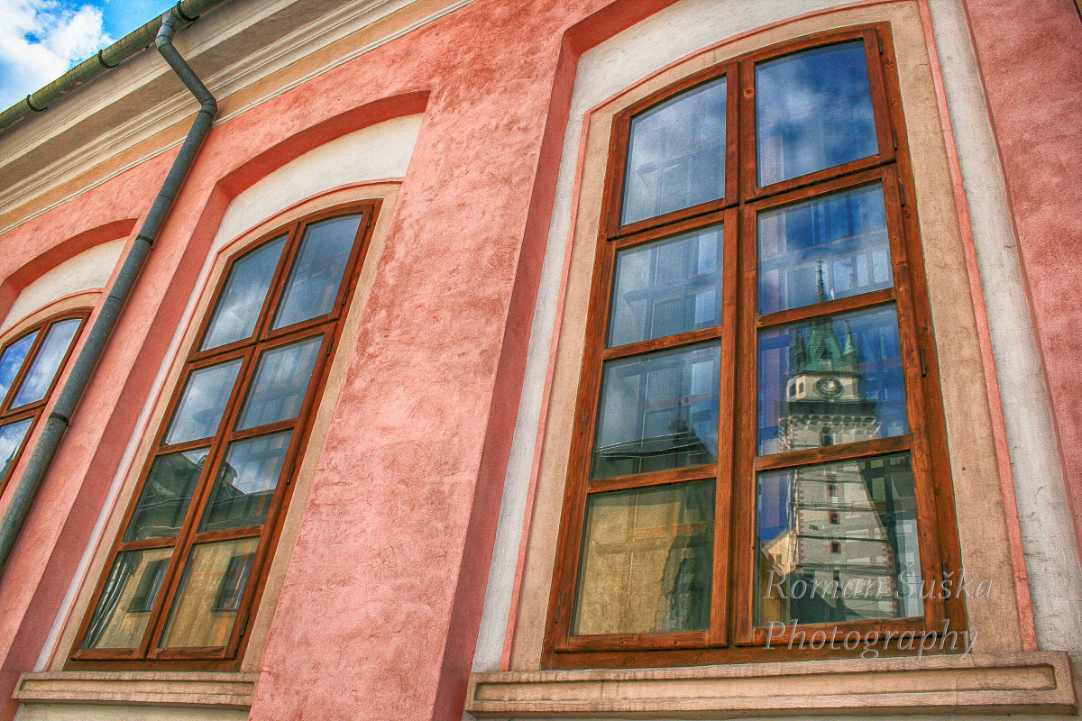 Reflections - City castle in Kremnica SK