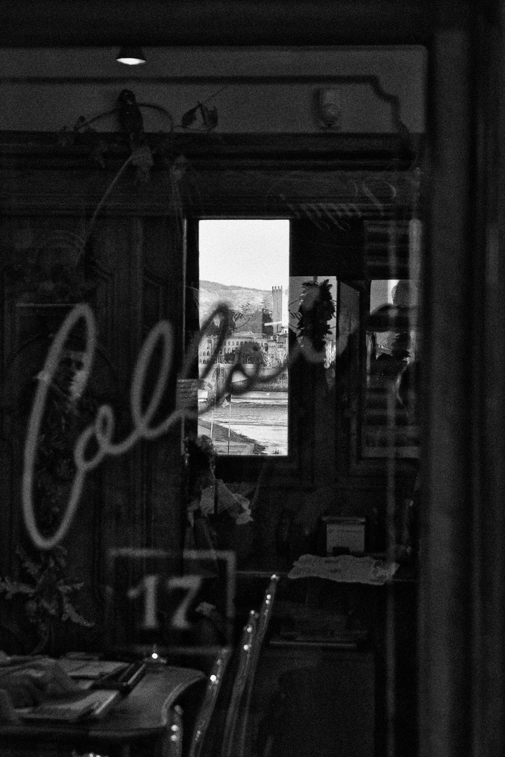 reflections from the "ponte vecchio"