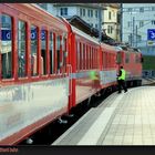 Reflections in a Gotthard Bahn...