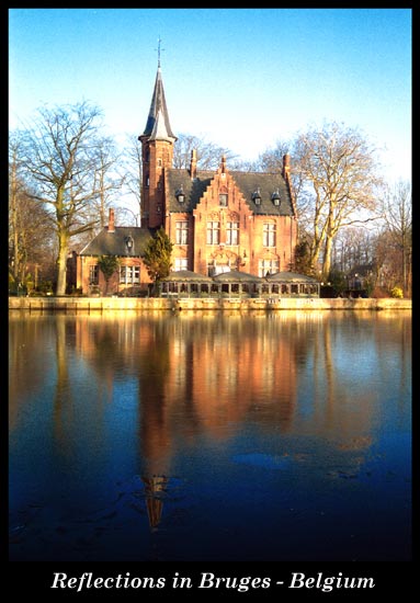 Reflections in Bruges - Belgium