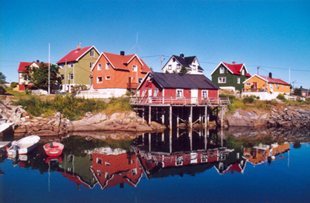 Reflections in Henningsvaer