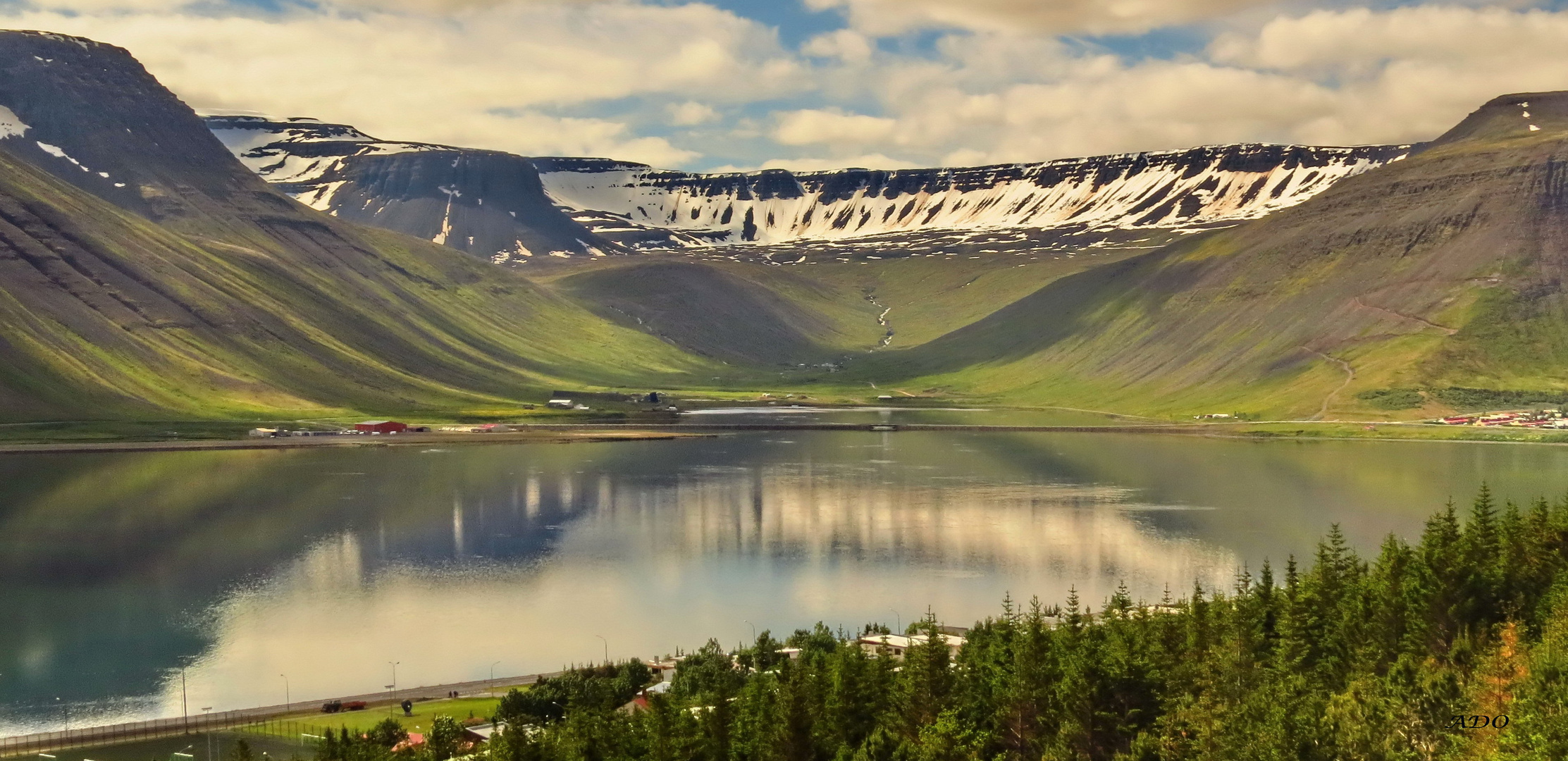 Reflections in Isafjordur