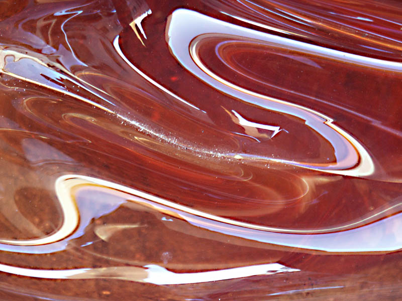 reflections in red glas (from venezia)