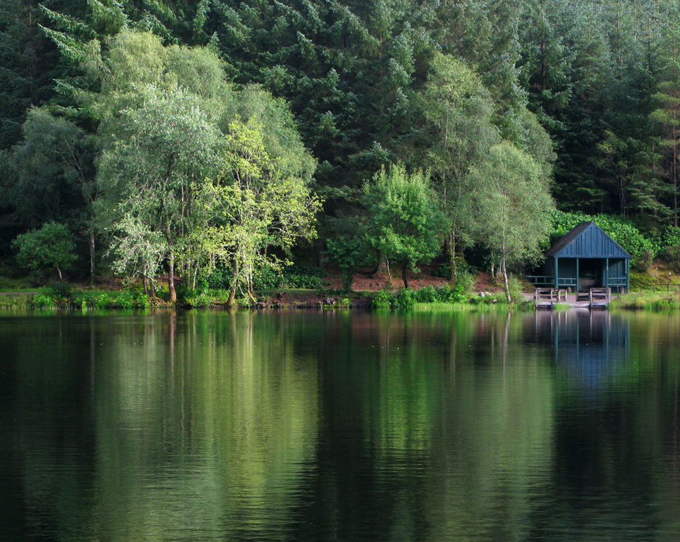 Reflections on Glencoe Lochan