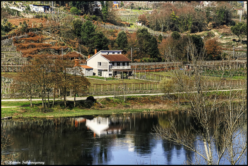 Reflections on the River Miño (Lugo - Spain)