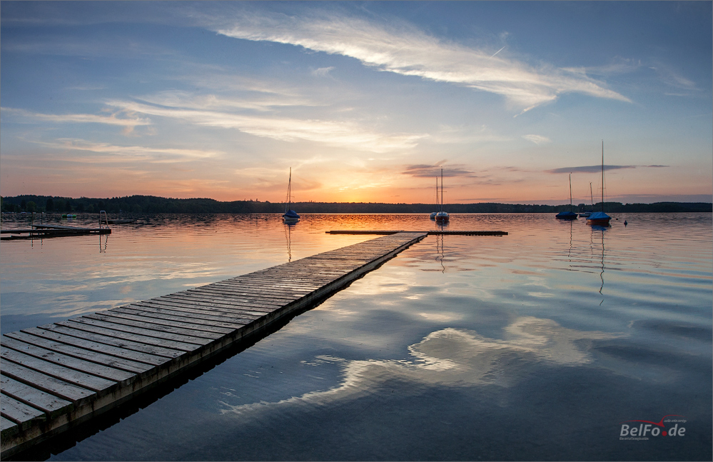 reflections on Wörthsee ;-)