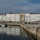 Reflejandose en el mar. La Coruña