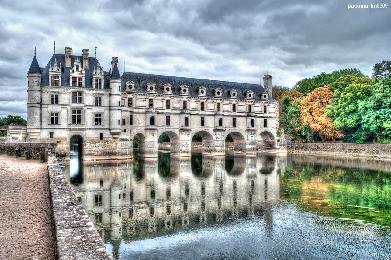 Reflejo Castillo de Chenonceau