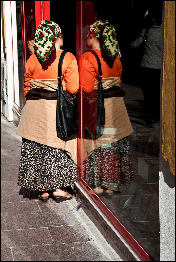 Reflejo de mujer