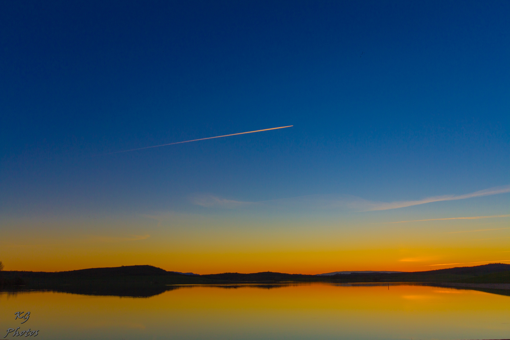 reflejo del avión