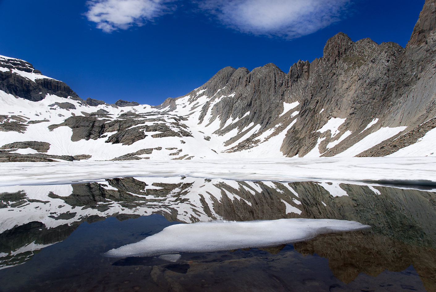 Reflejo en el lago.