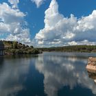 reflejo en la presa