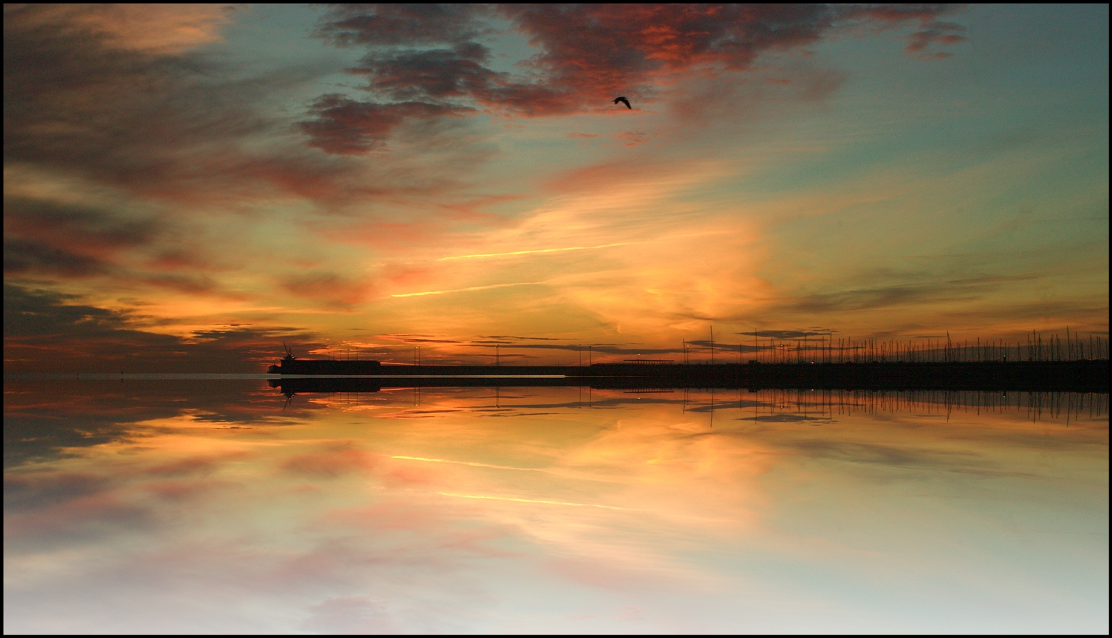 Reflejos de amanecer