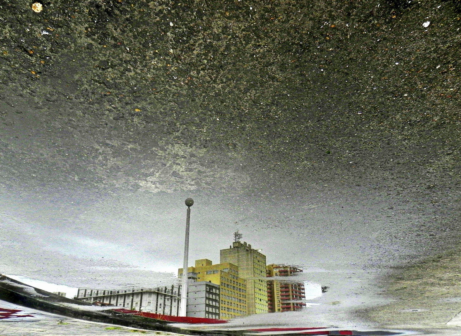 reflejos de la lluvia