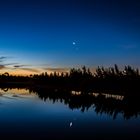 REFLEJOS DE LA NOCHE EN EL AGUA