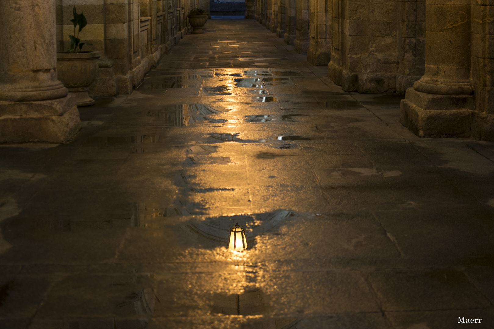 Reflejos de un farol