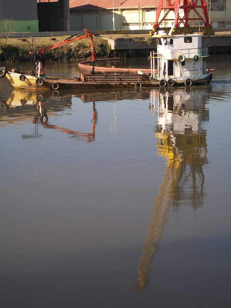 Reflejos del Riachuelo