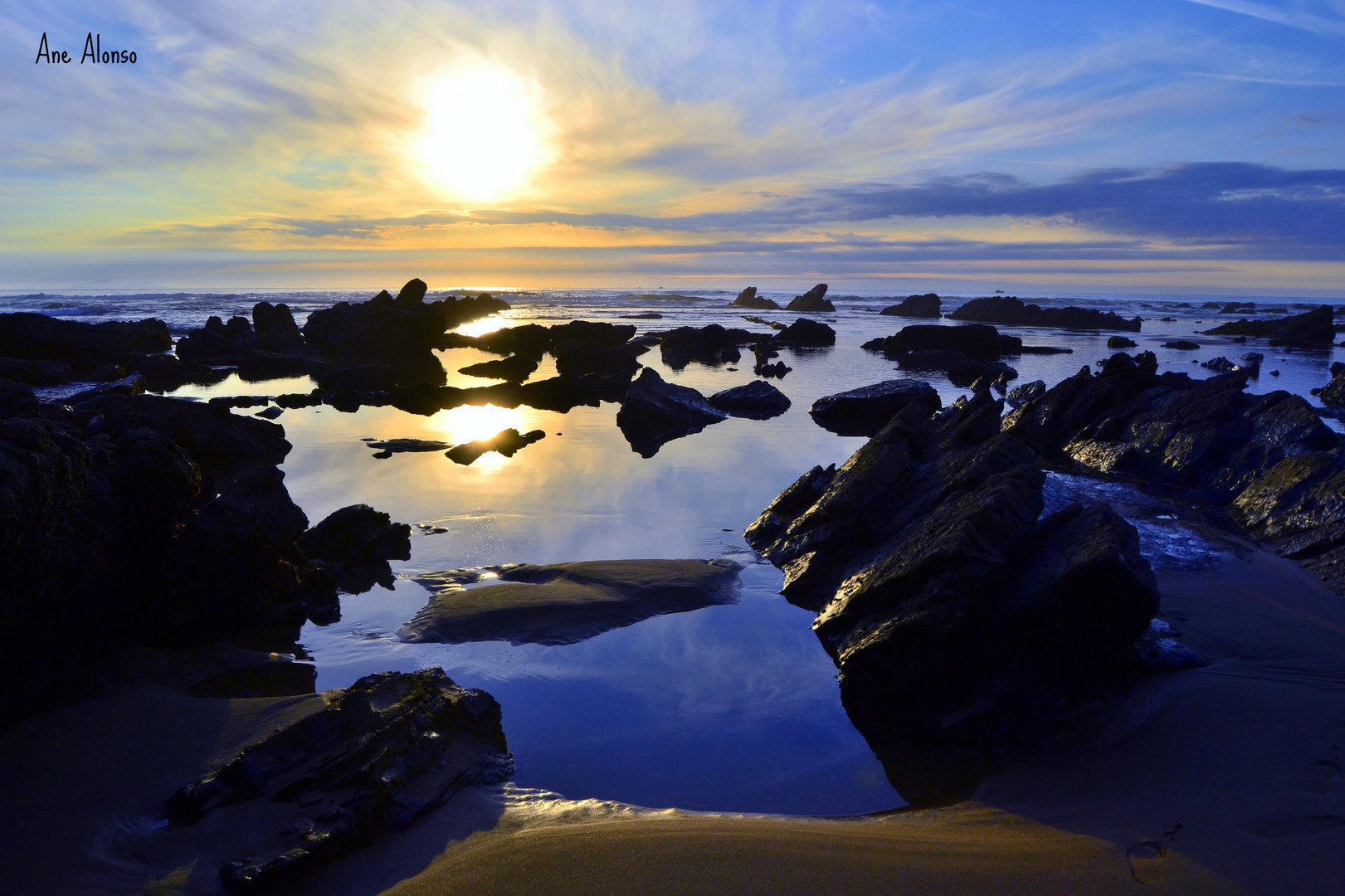 Reflejos en Barrika (Para Iñaki)