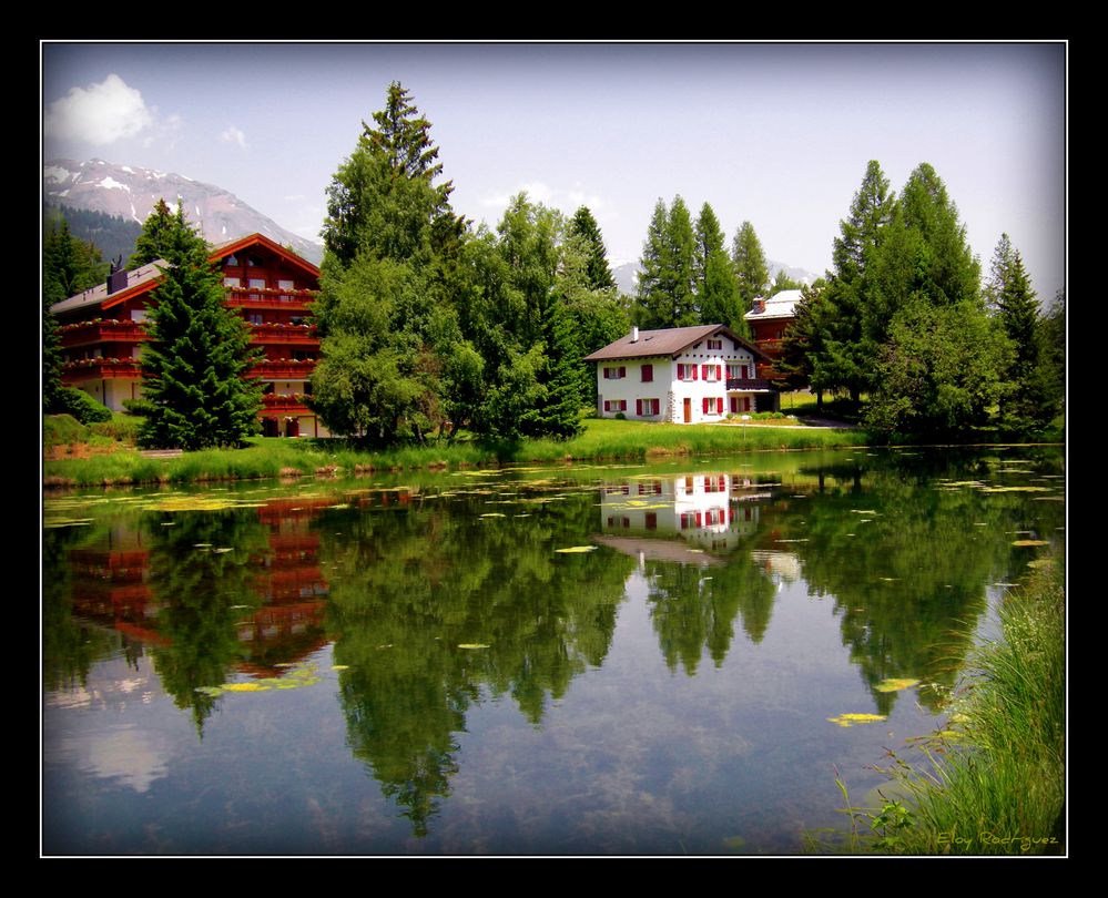 Reflejos en Crans