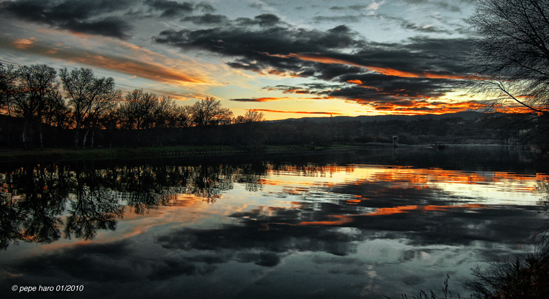 reflejos en el Ebro