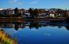 Reflejos en el Rio Bidasoa