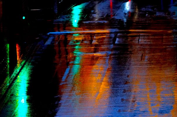 Reflejos en la Calzada ...una tarde de tormenta 