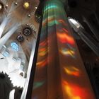 Reflejos en la Sagrada Familia de Gaudi