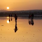 Reflejos en las salinas