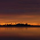 reflejos en las salinas