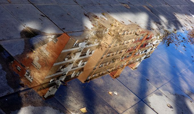 reflejos entre luces.......................