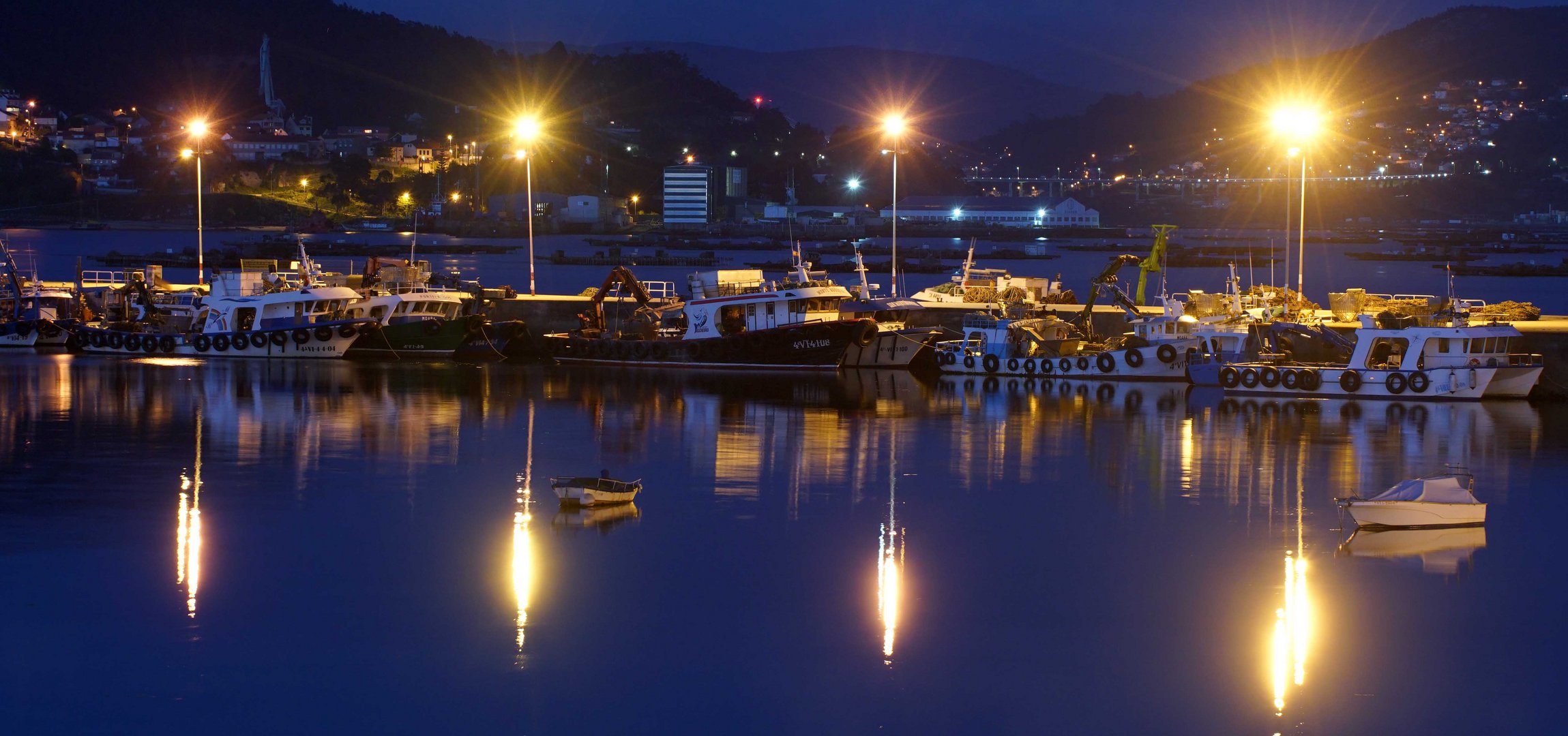 Reflejos nocturnos.