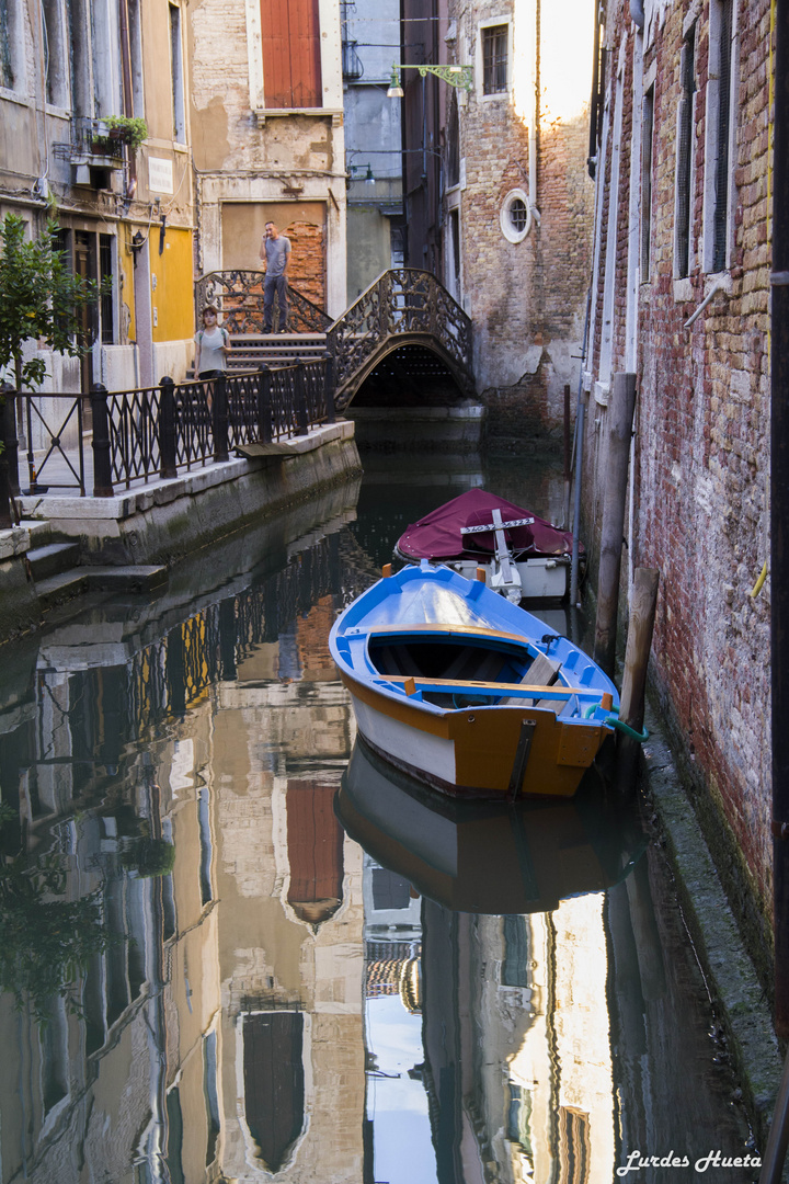 Reflejos y gondolas