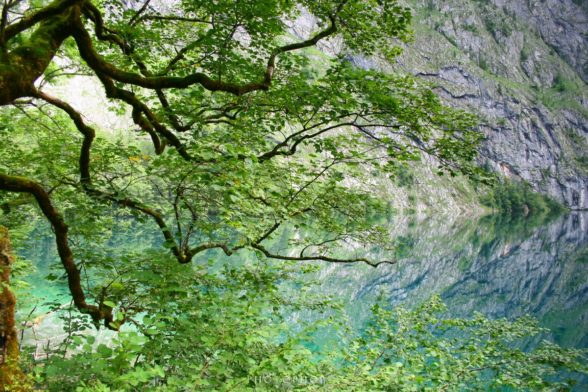 Reflektionen am Obersee