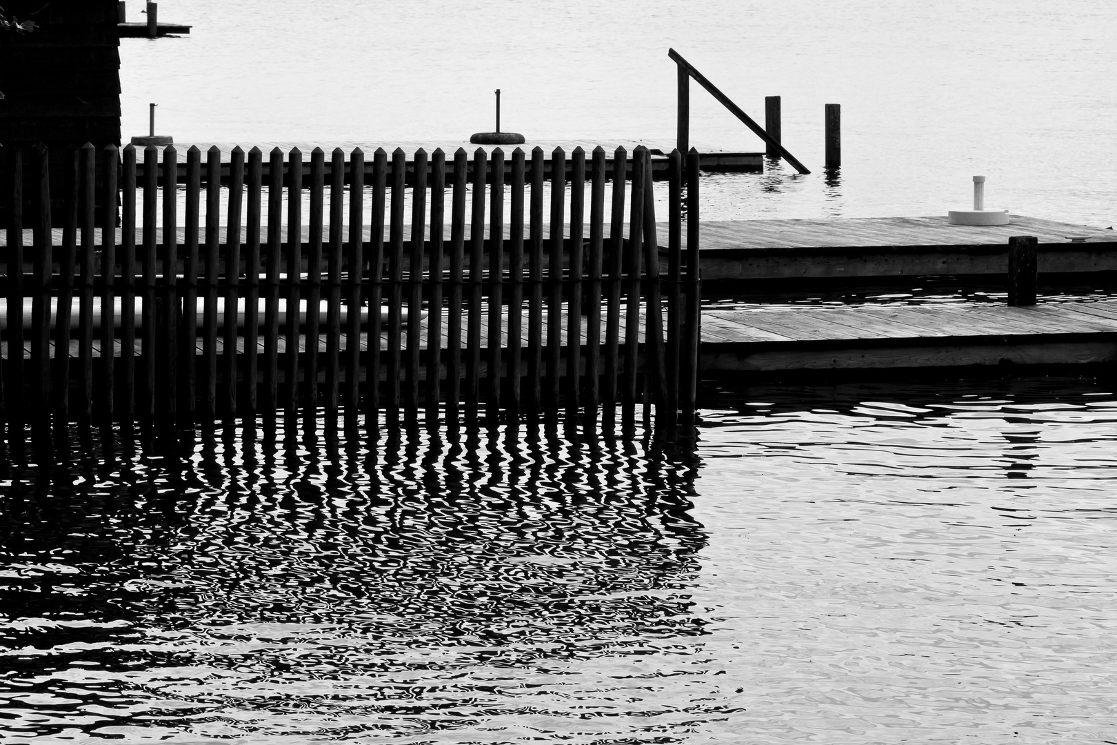 Reflektionen, Starnberger See, Deutschland, 2010