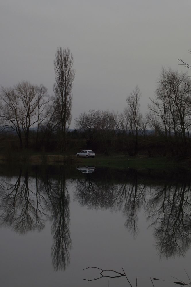 REFLET A L ETANG DE DESNE