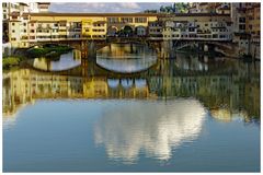 reflet d un nuage...au Ponte vecchio