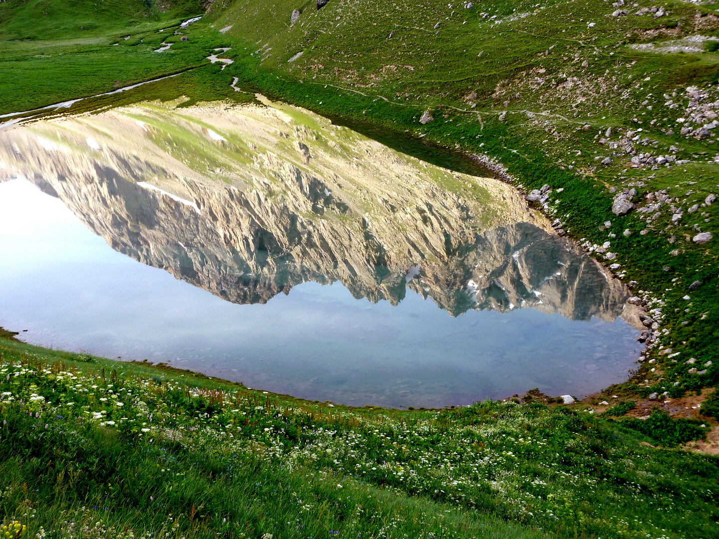 Reflet dans le massif des Cerces