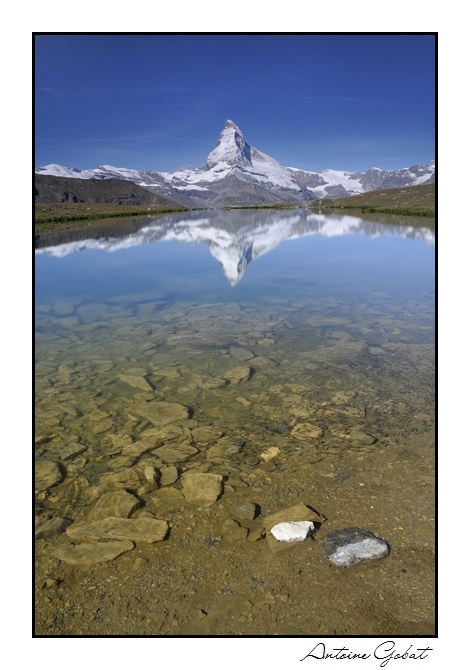 Reflet dans le Stellisee