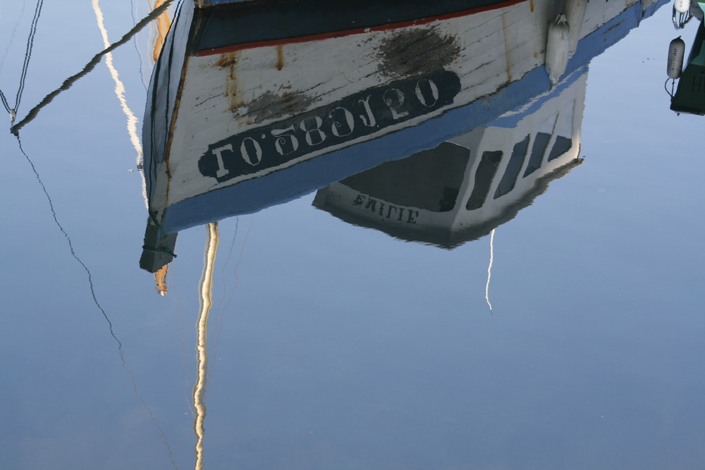 Reflet de bateau