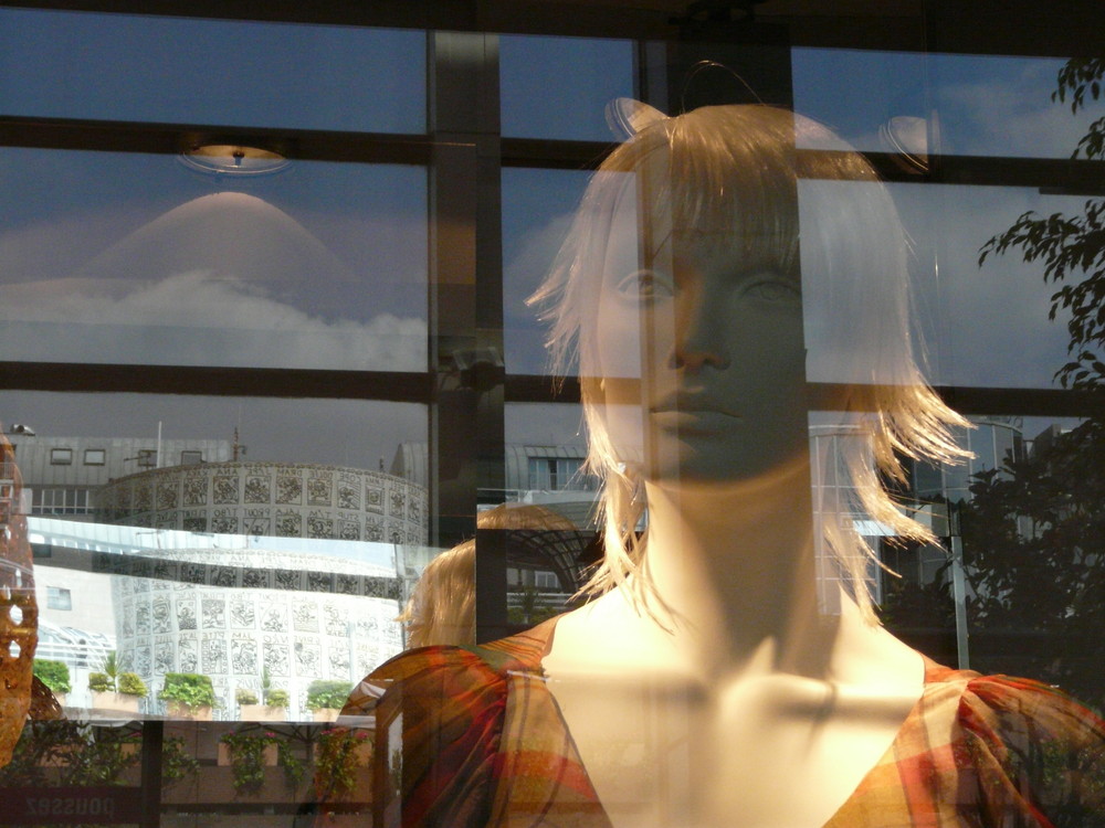 reflet de mannequin...