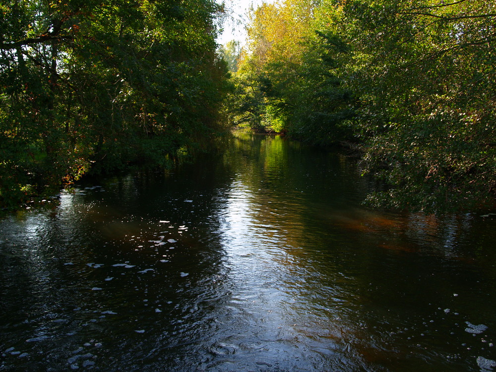 reflet du soleil