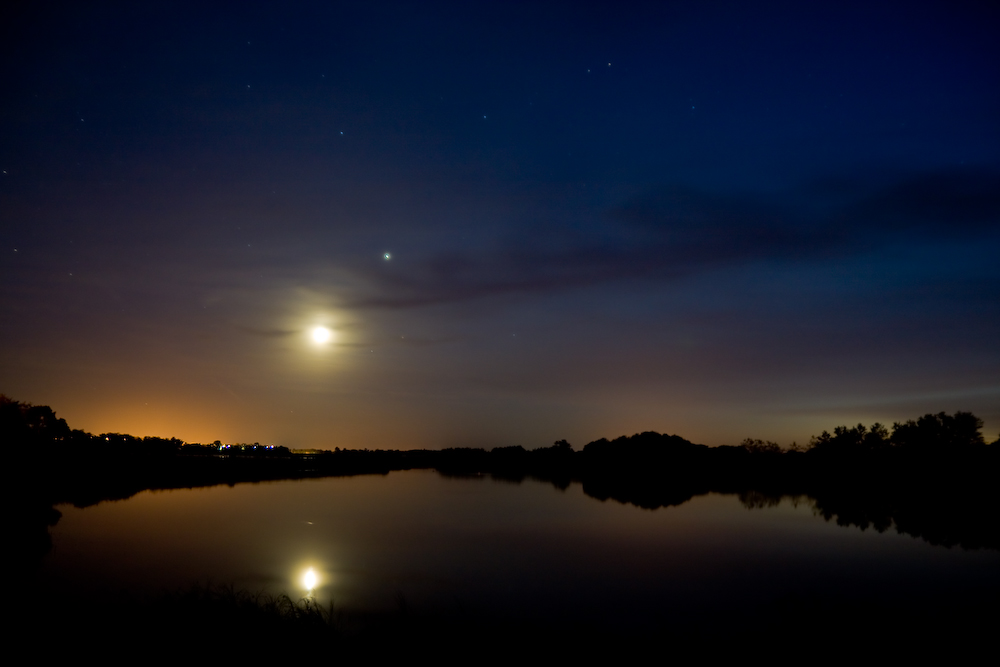 Reflet lunaire