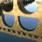 reflets aqueduc romain pont du gard