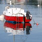 reflets dans le port de Ploumanach 22